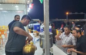 خدمت رسانی 9 موکب اربعین حسینی در بندرلنگه