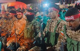 نمایش اقتدار جان‌فدایان و حافظان تنگه هرمز در بندرلنگه