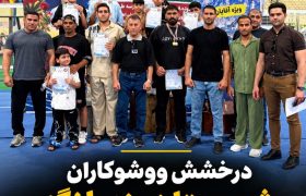 درخشش ووشوکاران بندرلنگه در مسابقات استانی هرمزگان ؛با کسب ۹مدال رنگارنگ